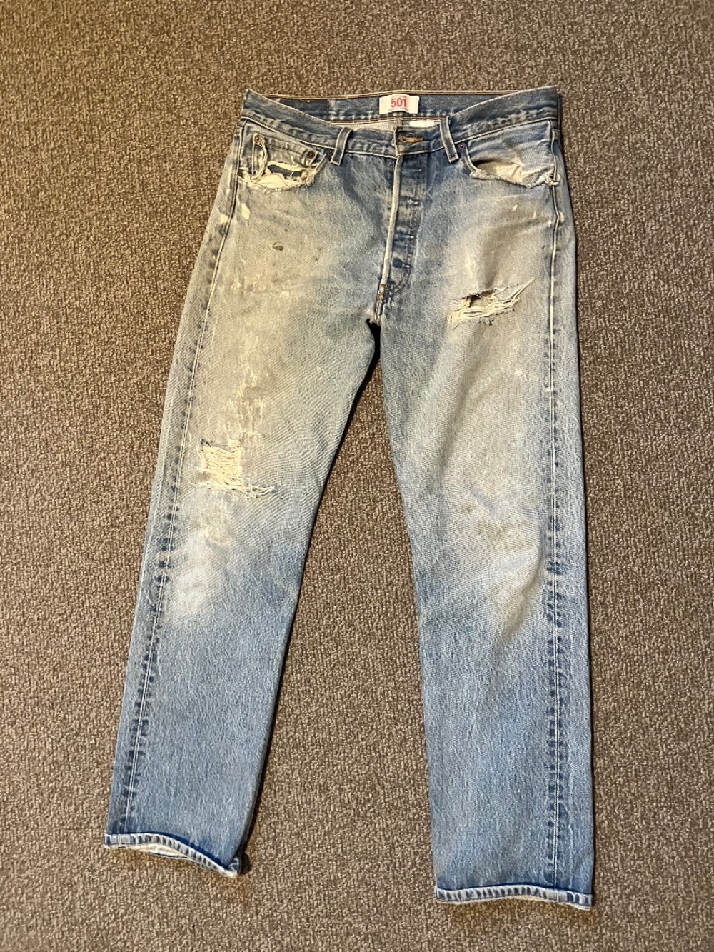 Clapped out Levi’s 501